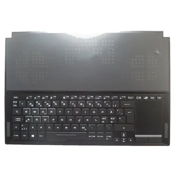 Sülearvuti PalmRest&NE klaviatuuri ASUS V161162DK1 NE 0KN1-4N2ND21 0KNR0-6616ND00 V161162B1 REV.D 13NB0GU0PCX011 13N1-4NA0201 0A