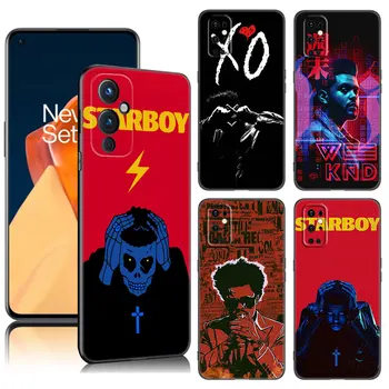The Weeknd Starboy Telefoni Puhul OnePlus 7 8 9 10 11 ACE 2V Pro 8T 9RT 10T 10R Nord CE 2 3 Lite N10 N20 5G Must Silikoonist Kate