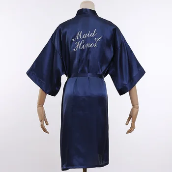 Tumesinine Rayon Seksikas Naiste neiu au Tikandid Pulm Kimono Riideid Sleepwear Nightgowns Kleit Naine Hommikumantel Pidžaama