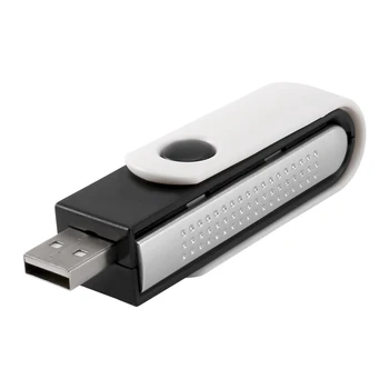 USB-ionic Hapniku Baar Freshener Õhu Puhastaja ionisaator Sülearvuti Must+Valge