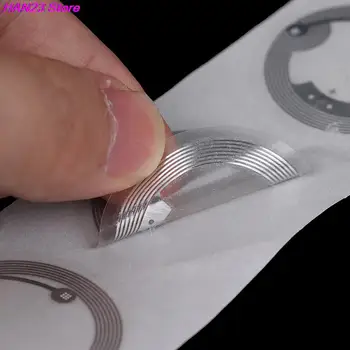 Uued 10TK/Set Muutlik Uuesti Writtable Ring Dia 40mm Elektrooniline Silt Kleebis NFC Koopia Kloon Silt