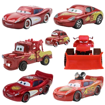Uus Disney Pixar Cars 2 3 Lightning McQueen Mater Frank Auto Mänguasi 1:55 Diecast Sõidukite Metallist Jõulud Sünnipäeva Kingitus Poistele