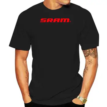 Uus Sram Logo Jalgratta Kõrge Kvaliteedi Lühikesed Varrukad Must Meeste T-Särk Suurus S-5Xl Mugav T-Särk Vabaaja Lühikesed Varrukad Prindi