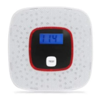 Valge CO süsinikmonooksiid Detektori Detektor Alarm Alarm Sensor Home Security Hoiatab, Nii Akustiliselt Ja Optiliselt