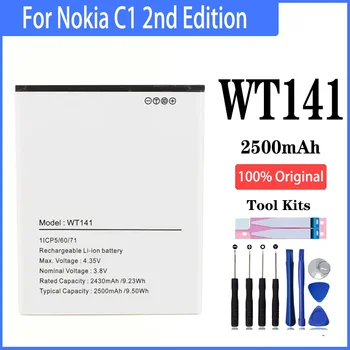 WT141 Aku Nokia C1 2. Trükk suure võimsusega Võimsus Remont Osa Telefoni Akud Bateria