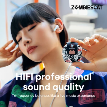 ZOMBIESCAT MGM-003 In-ear Earbuds Aktiivne Müra Traadita Bluetooth-Kõrvaklapid Töötab Mängude Suur Aku Madal Latentsus Earpones