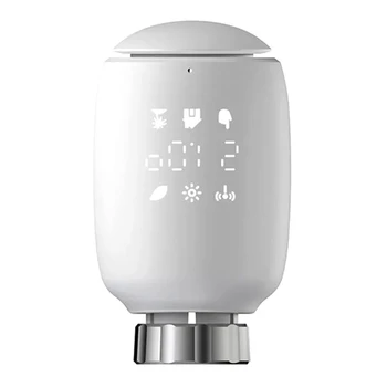 Zigbee Smart TRV Programmeeritav termostaatventiilid Ventiil App Serveri Temperatuuri Kontroller Alexa Google ' i Kodu Vastupidav