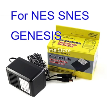 jaoks SEGA Genesis koos paketti 3 1 US Ühendage AC Adapter toiteplokk Laadija jaoks NES jaoks SNES