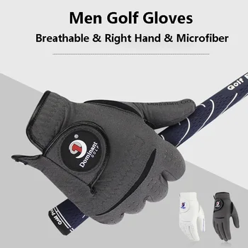 1 Tükk Meeste Vett Hülgav Parem Käsi Golf Kindad Mees Microfiber Vastupidav Sportlikud Kindad Higi Imendumist Golf Kindad Täis Sõrme