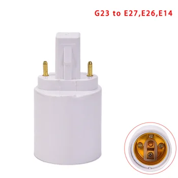 1 tk G23, Et E26 E27 Baasi Pesa Led Halogeen Lamp Lamp Adapter Omanik Converter E27/e26/e14 Konverteerimise koduelektroonika