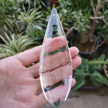 1tk 120mm Rippuvad Suncatcher Ripats Crystal Prism Lühter Osad Home Garden Teenetemärgi Kaunistused Xmas Figuriin Päikest Püüdja