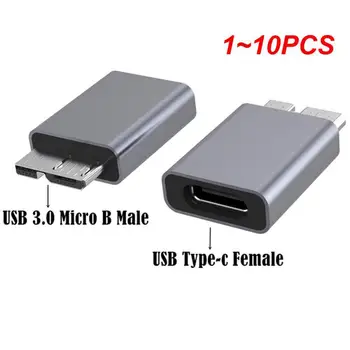 1~10TK C Mikro-B-USB3.0 Adapter C-Tüüpi Naine, Et Micro B Male kiirlaadimine Micro USB 3.0 C-Tüüpi Super Kiirus hdD