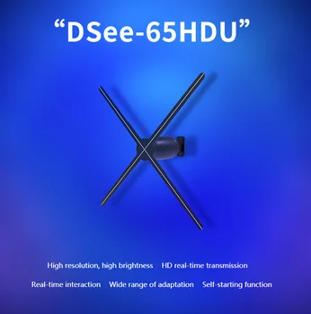 2022 HDMI HD reaalajas Holograafiline Mängija 3D Hologramm Led Ekraan Fänn