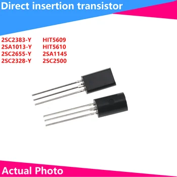 20PCS transistori DIP 2SC2383-Y 2SA1013-Y 2SC2655-Y 2SC2328-Y HIT5609 HIT5610 2SA1145 2SC2500
