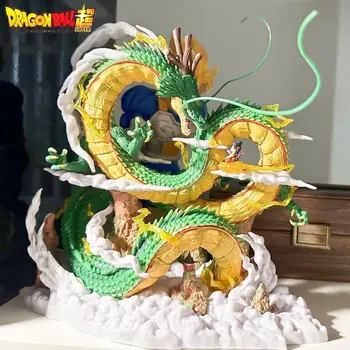 22cm Yoyo Dragon Ball Shenlong Ja Vähe Goku, kes Soovivad Dragon Mudeli Kuju Joonis Animatsiooni Tarvikud ja Kaunistused Mänguasi Xmas Kingitus