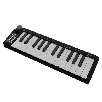 25 Peamised MIDI Keyboard Controller Muusika Tootmine USB Klaviatuur Instrumendi Smart Akord Scale Modes Arpeggiator 