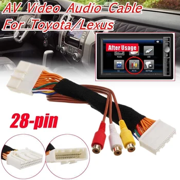 28 Pin-AV Video-Audio Kaabel Toyota/Lexus Touch 2 Ja Entune Monitorid Pea Üksused
