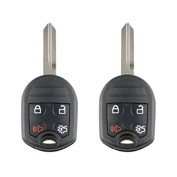 2X Auto Smart Remote Key on 4 nuppu Auto Võti Fob Sobi 2010 2011 2012 2013 2014 Ford Mustang 315Mhz Cwtwb1u793