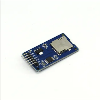 5TK Mikro-SD-kaardi mooduli/Mini TF-kaardi lugemine/kirjutamine/SPI liides/Toide tasandil konverteerimise