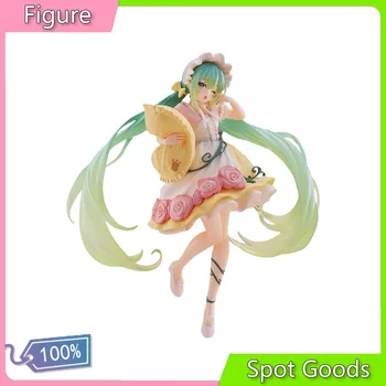 Anime, Joonis kahemõõtmeline Tüdruk Virtuaalne Iidol Laulja Anime Välisseadmete Laekuva Mudel PVC Skulptuur Kaunistused Kingitus 21CM Uus