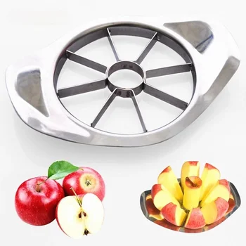 Apple Puu-Lõikur Roostevabast Terasest Slicer Corer Keetmine Köögiviljasaaduste Vahendid Chopper Köök Vidinaid Tarvikud