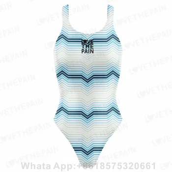 Armastus, Valu Naiste Triibuline Ujumistrikoo 2022 Ühes Tükis Backless Supelrõivad Seksikas Salenemisele Beach Kanda Suvel Vintage Ujumispüksid