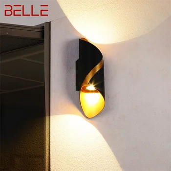 BELLE Väljas Seina põhjal Võistluskalendri LED Veekindel Seina Lamp Kaasaegne Terrass Loominguline Dekoratiivsed Aia Veranda Rõdu Hoovis