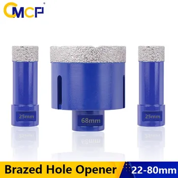 CMCP Core Drill Bit Diamond Brazed Auk Avaja M14 Keermega Auk Ketaslõikur Keraamiliste Plaatide Graniit, Marmor Auk Nägi, 22-80mm