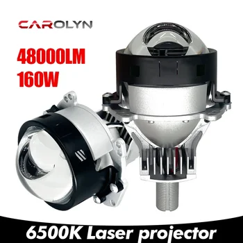 Carolyn Laser Projektor 6500k H4, H7 Objektiivi Pesuseade 48000 Luumenit Auto Tuled 3 Inches160W Led Projektor Vilkur Auto Tarvikud