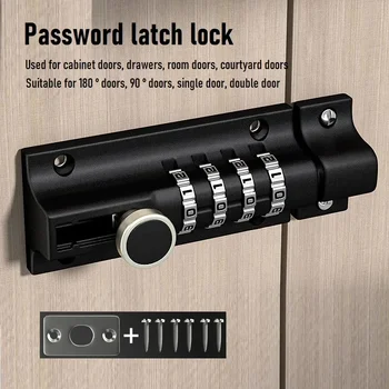 Digitaalne Door Lock Password Polt Lukk Veekindel Väljas Ukse Lukk Puidust Uste Turvalisuse Lukud Anti-varguse Parool Lukk Lukk