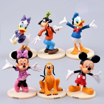 Disney Kawaii Armas Miki Minni piilupart Donald Tobe Loominguline Perifeerne Cartoon Sünnipäeva Kook Kaunistused Laste Mänguasjad, Kingitused