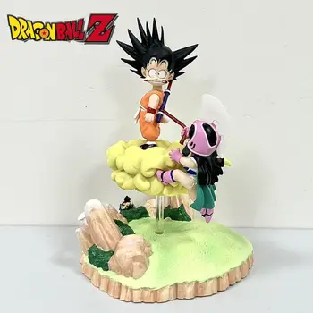 Dragon Ball Päike Goku Chichi Anime, Joonis Salto Pilve Mudel Figuriin Decor Tegevus Arvandmed kaunistused Kogud, Mänguasjad, Kingitused