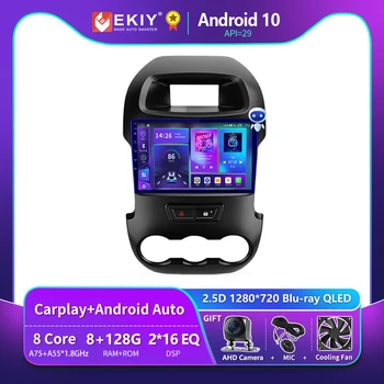 EKIY T900 Ford Ranger 2011-2016 Auto Raadio Multimeedia Mängija, GPS Navigatsioon Traadita Carplay Android Auto Nr 2 Din Stereo-DVD