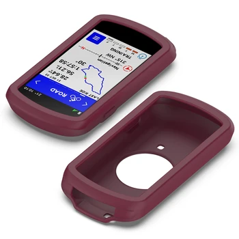 Eest Garmin Edge 1040 GPS rattakompuuter kriimustuskindel Silikoon Geel Juhul GPS-Kate Matt Pehmest Silikoonist Juhul