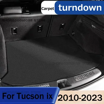 Eest Tucson ix 2010-2022 2023 Auto Pagasiruumi Matt, AUTO Saba Boot Plaat Liner Lasti Vaip Pad Fit Ladustamise Padjad Kaitsva Tarvikud