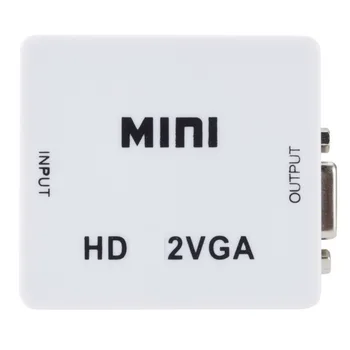 HDMI To VGA Mini HDMI-VGA-Audio-Video Adapter Converter with Audio Mini HDMI2VGA Audio Connector Madal energiatarve