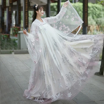 Hiina Tikand Hanfu Naiste Elegantne Vintage Traditsiooniline Kleit Naine Origina Vana Kostüüm Riigi Cosplay Kostüüm Etapp