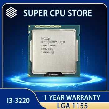 Intel Core i3 3220 Protsessor 3.3 GHz 3M Cache, Dual-Core CPU SR0RG LGA-1155