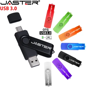 JASTER High-speed TÜÜP-C USB 3.0 mälupulgad 128GB OTG 2in1 Memory Stick 64GB Pen Drive 32GB Äri Kingitus USB Stick 16GB, 8GB