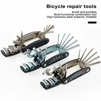 Jalgratta Parandamise Tööriista Komplekt Kaasaskantav Bike Remont Vahend Multifunktsionaalne Bike Repair Tool Määrata Mägipiirkondade teeosa, Jalgrattad all-in-one