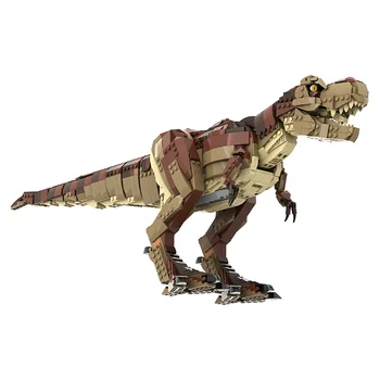 KES Jurassic Türannosaurus Rex ehitusplokid Dinosaurused Maailma Dinosauruste Park Türannosaurus Rex Mudel Tellised Kid Laekuva Mänguasi