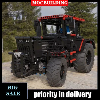 KES Linna Tehnoloogia Traktori Mudel ehitusplokk Assamblee Sõiduki Poiss Sünnipäeva Kingitus Mänguasi