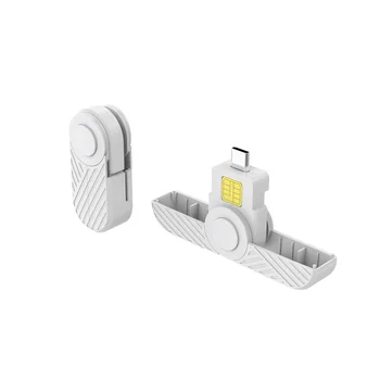 Kokkupandav USB Type C Ühise Juurdepääsu Smart-Kaart SIM-Kaardi/IC Pank Kiip Kaardi Lugeja kokkusobiv MacOS Nutikas Telefon,Valge