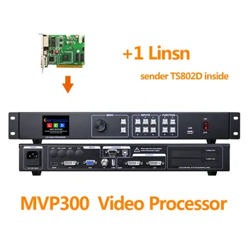 LED Video Protsessor MVP300 koos Linsn Nova Colorlight Saada Kaart P3.91 2 Ph, 5 P10 Sisestage USB Control LED-videoekraani
