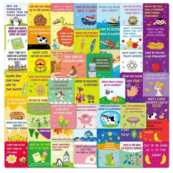 Lunchbox Märkused Lapsed Nali Kaardid Cartoon Lunch Box Kaardid Pooled Koolid