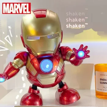 Marvel Iron Man Tants Anime Tegevus Nukk Laulev Hääl Spider Man Avengers Alliansi Iron Man Superkangelane Robot Laste Mänguasi Kingitus