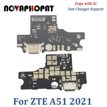 Novaphopat Jaoks ZTE Blade A31 2021 / A51 2021 / A71 2020 USB Dock, Laadija Pordi Laadimine Flex Kaabel Mikrofon Juhatuse IC