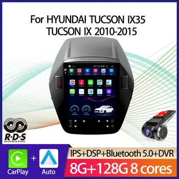 Näiteks HYUNDAI TUCSON IX35/TUCSON IX 2010-2015 Android Tesla Stiilis Auto GPS Navigatsiooni Auto Raadio Stereo Multimeedia Mängija