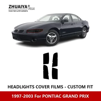 Näiteks PONTIAC GRAND PRIX töötas 1997-2003 Auto Välisilme Esitulede Anti-scratch PPF precut kaitsekile Remont film kleebised Tarvikud