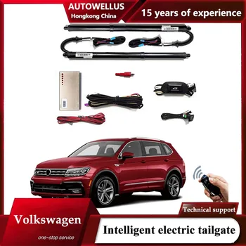 Näiteks VW Tiguan MK2 2010-2020 Pagasiruumi paigaldamise ja Elektriline pagasiruumi kaas variant automaatne start elektriline tagaluuk veokonksule